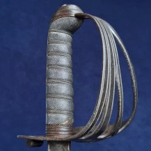 British 1827 Pattern Pipeback Rifle Officers Sword, Kings Royal Rifle Corps (60th Rifles) 6